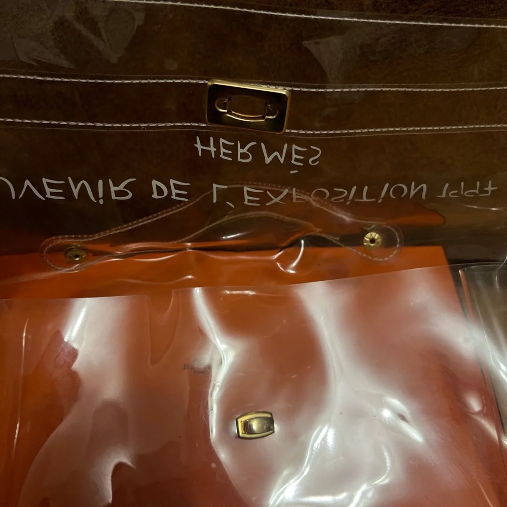 😍Hermès Clear PVC Kelly Bag VIP Limited Edition - Picture 5 of 5
